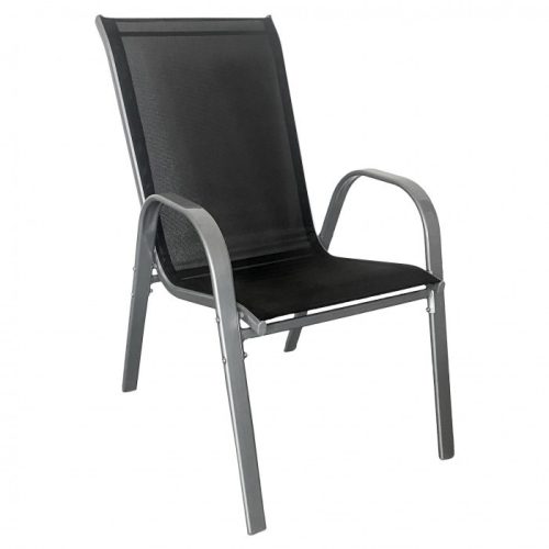 Scaun de gradina Arkadia KD negru