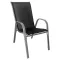 Scaun de gradina Arkadia KD negru