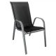 Scaun de gradina Arkadia KD negru