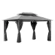 Foisor de gradina Tino 3x4 grafit