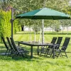 Kazuar parasol verde de gradina 3.5M