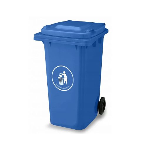 Container deseuri 120L ALBASTRU