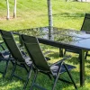 Scaun de gradina pliabil Mars cu cadru metalic