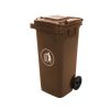 Container deseuri 120L maro