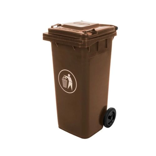 Container deseuri 120L maro