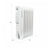 Radiator ulei HH-1001, 7 piese, 600W/900W/1500W
