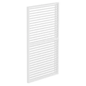 LUXE Panou lateral cu lamele (R) 123x218cm până la 4 m alb