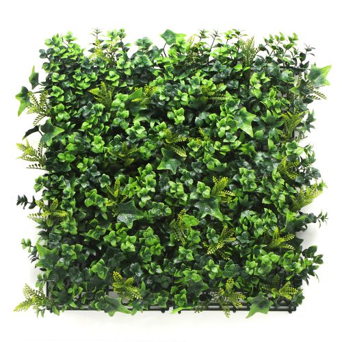 Perete verde din plastic chihlimbar 50x50 cm