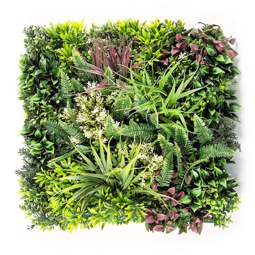 Esenta a III-a. perete verde din plastic 50x50 cm