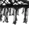 Fotoliu suspendat Brasil Hoop, negru