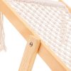 sezlong de gradina din rachita in stil boem