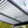 Pergola LUXE 5,8x3m antracit cu iluminare LED
