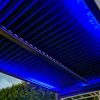 Pergola LUXE 5,8x3m antracit cu iluminare LED