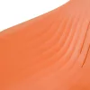 Scaun de gradina Ballena din plastic cu picioare metalice, portocaliu