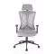 Scaun rotativ ergonomic de birou Ergomax gri deschis