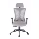 Scaun rotativ ergonomic de birou Ergomax gri deschis