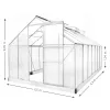 Sera din policarbonat 250 x 430 x 124/205 cm