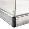 Sera din policarbonat 250 x 430 x 124/205 cm