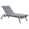 sezlong de gradina Vibe cu spatar reglabil