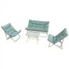Set de mobilier de gradina pliabil Forel