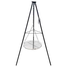 MIR-HP48 Gratar suspendat din otel cu trepied 51 cm