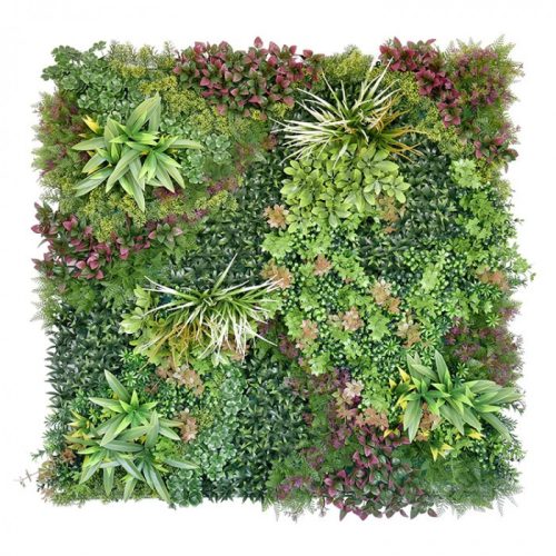 Perete verde din plastic Natura 100x100 cm