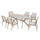 Set de mobilier de gradina NAPA cu 6 locuri