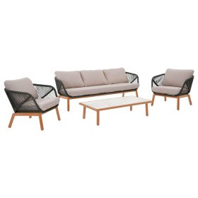 Set de mobilier de gradina AURO CS cu 5 locuri