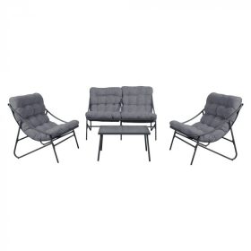 Set de mobilier de gradina VIBE cu 4 locuri