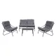 Set de mobilier de gradina VIBE cu 4 locuri