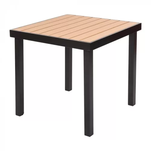 Masa de gradina IZZY 80 cu cadru metalic pentru 4 persoane
