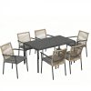 Set de mobilier de grădină pentru 6 persoane Vence