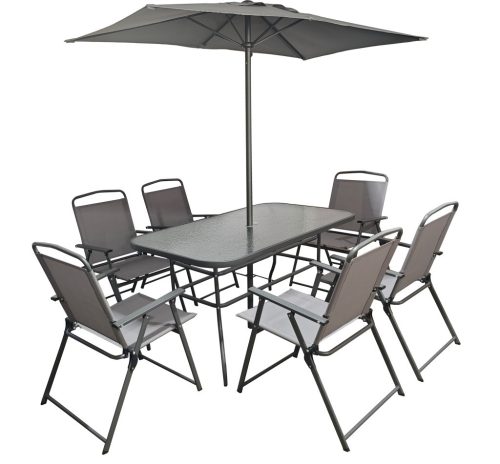 Set de mobilier de grădină Solaro pentru 6 persoane