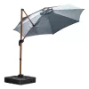 Roma D antracit parasol de grădină
