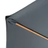 Roma D antracit parasol de grădină