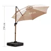 Roma D bej parasol de grădină