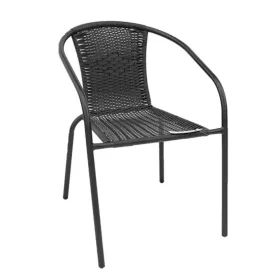 Scaune de gradina Hercules cu 3 scaune negre