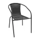 Scaune de gradina Hercules cu 3 scaune negre