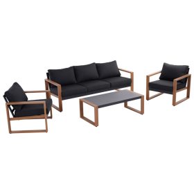 Set de mobilier de gradina din aluminiu Duisburg CS