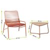 Set balcon VICHY pentru 2 persoane
