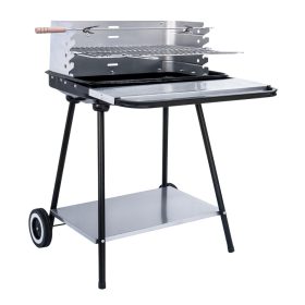 Gratar cu carbune MIR404, patrat