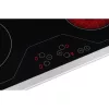 Plita ceramica incorporabila HOMEFORT HFBK64T2B, cadru metalic, 6000 W, senzor tactil, blocare pentru copii,