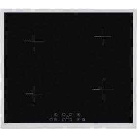 Plita cu inductie incorporata HOMEFORT HFBI64T2B, cadru metalic, 7400 W, senzor tactil, blocare pentru copii,