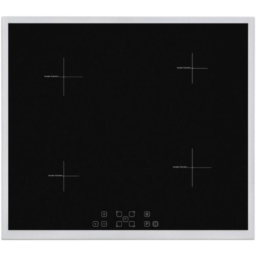 Plita cu inductie incorporata HOMEFORT HFBI64T2B, cadru metalic, 7400 W, senzor tactil, blocare pentru copii,