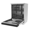 Masina de spalat vase HOMEFORT HMGS0640W, independenta, 12 seturi, 11 L, 7 programe, 47 dB, E, Tacamuri inferioare, 60 cm, Afisaj digital, Fara deschidere automata a usii