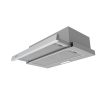 Hota extractibila HOMEFORT HPK611X, incorporata, iluminare LED, 1 motor, 408 m3/h, 54-66 dB, latime 60 cm, B