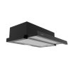 Hota extractibila HOMEFORT HPK611B, incorporata, iluminare LED, 1 motor, 408 m3/h, 54-66 dB, latime 60 cm, B