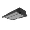Hota extractibila HOMEFORT HPK611B, incorporata, iluminare LED, 1 motor, 408 m3/h, 54-66 dB, latime 60 cm, B