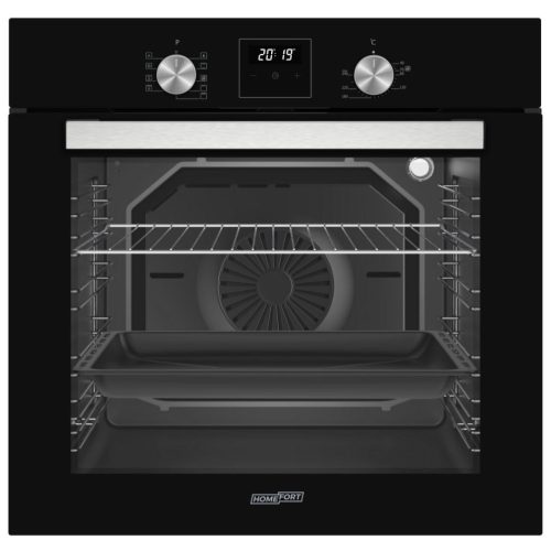 Cuptor incorporat HOMEFORT HSB64DGB cu 9 functii, 80 L, curatare cu abur