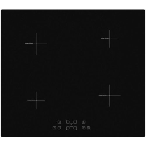 Plita cu inductie incorporabila HOMEFORT HFBI64T0B, fara cadru, 7400 W, senzor tactil, blocare pentru copii